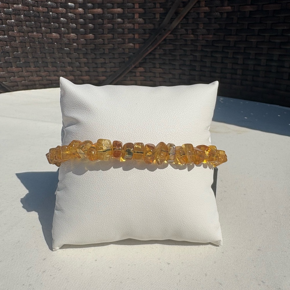 Ajustable Amber Bracelet